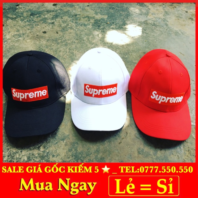 Mũ lưỡi trai superme