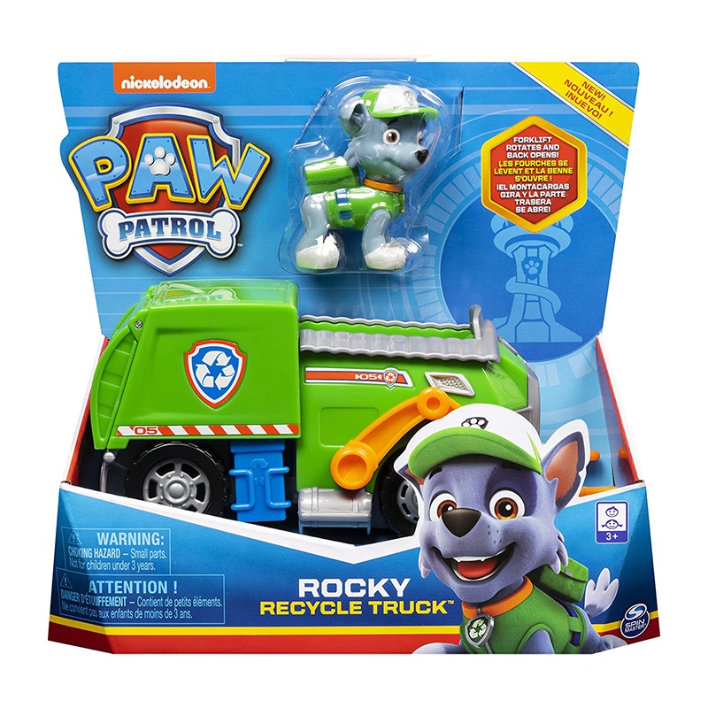 Đồ Chơi PAW PATROL Xe Cứu Hộ Cơ Bản Paw Patrol - Rocky 6061804