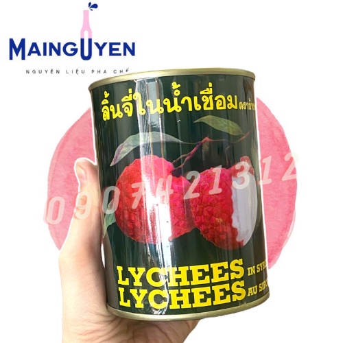Vải thiều ngâm nước đường