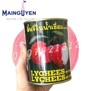 Vải thiều ngâm nước đường