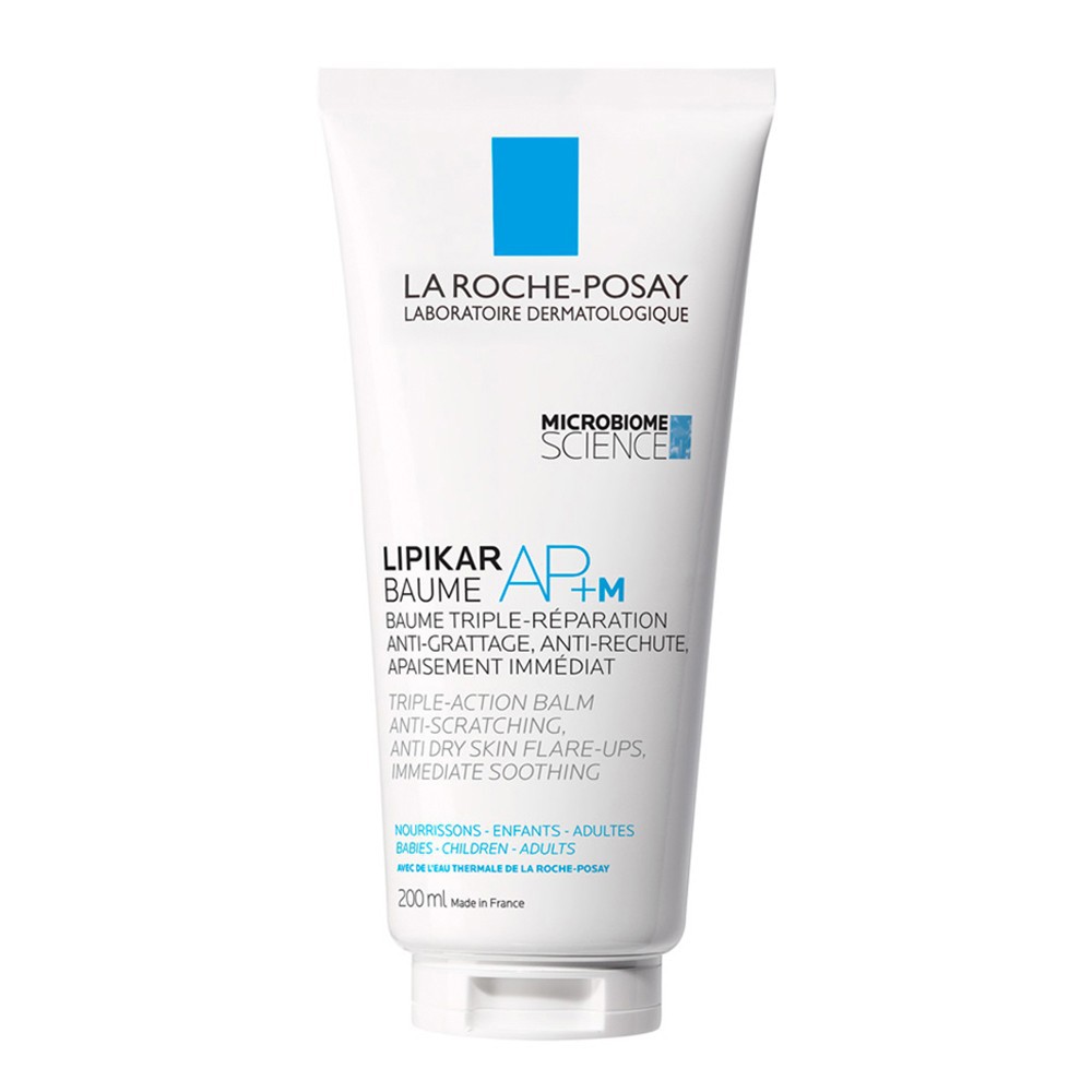 [TEM CTY] La Roche Posay Lipikar Baume AP+ M 75mL &amp; 200mL  -  Kem dưỡng làm dịu da dùng được cho trẻ em &amp; trẻ sơ sinh