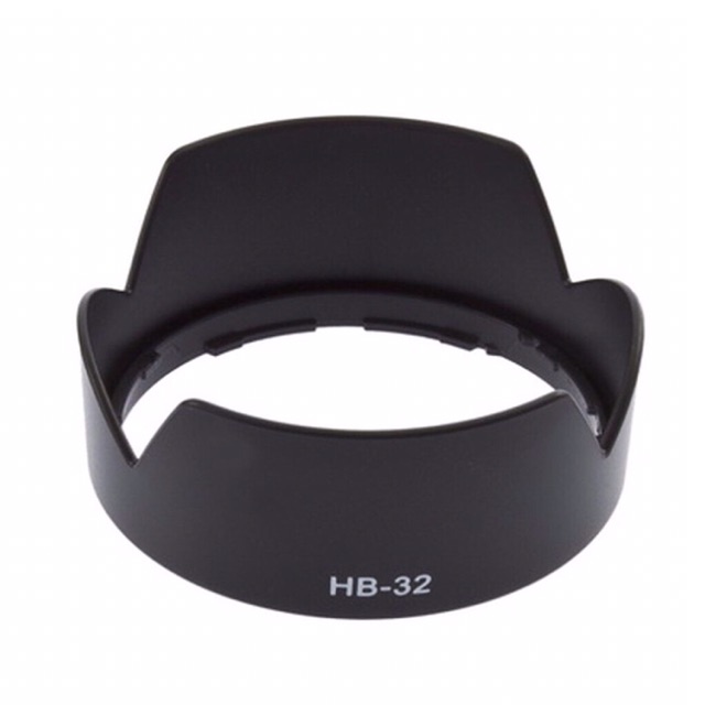 Loa che nắng HOOD HB-32 FOR 18-70MM, 18-105MM F3.5-5.6 ED VR, 18-140MM F3.5-5.6 G VR ED