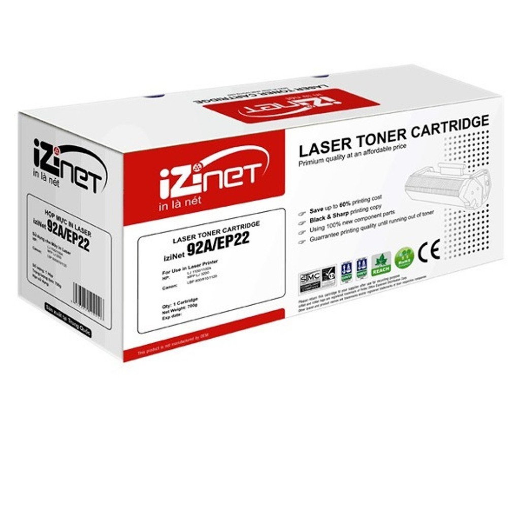 Hộp Mực iziNet 92A/EP22 - HÀNG CHÍNH HÃNG
