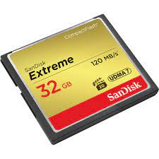 Thẻ Nhớ CF SanDisk Extreme UDMA 7 32GB (800X - 120Mb/s) (chính hãng)