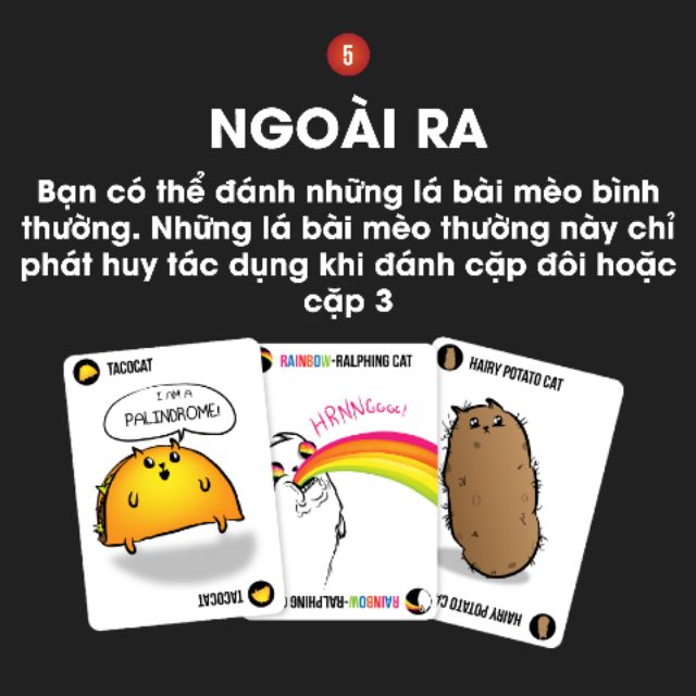 [Có bán sỉ] Mèo Nổ - Exploding Kittens