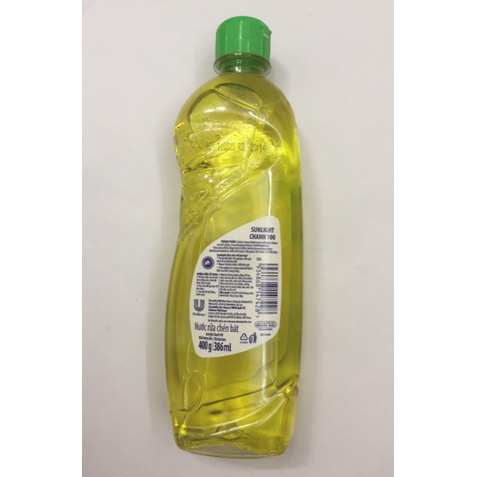 Nước rửa chén Sunlight chanh 100 chai 400g