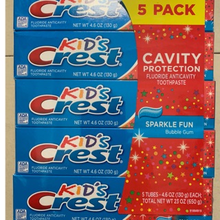 Kem đánh răng crest kids dành cho bé từ 3 đến 6 tuổi