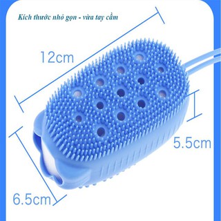 BÔNG TẮM SILICON TẠO BỌT