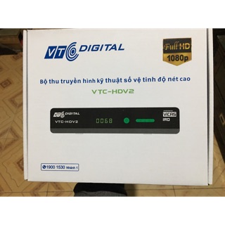 Đầu thu VTC HD V2 1 năm thuê bao