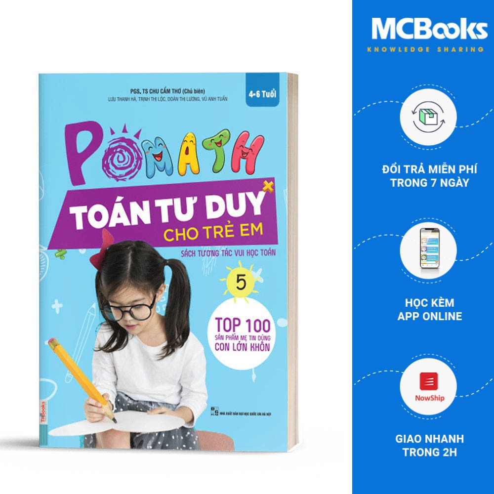 Sách - POMath-Toán tư duy cho trẻ em tập 5 - TKBooks