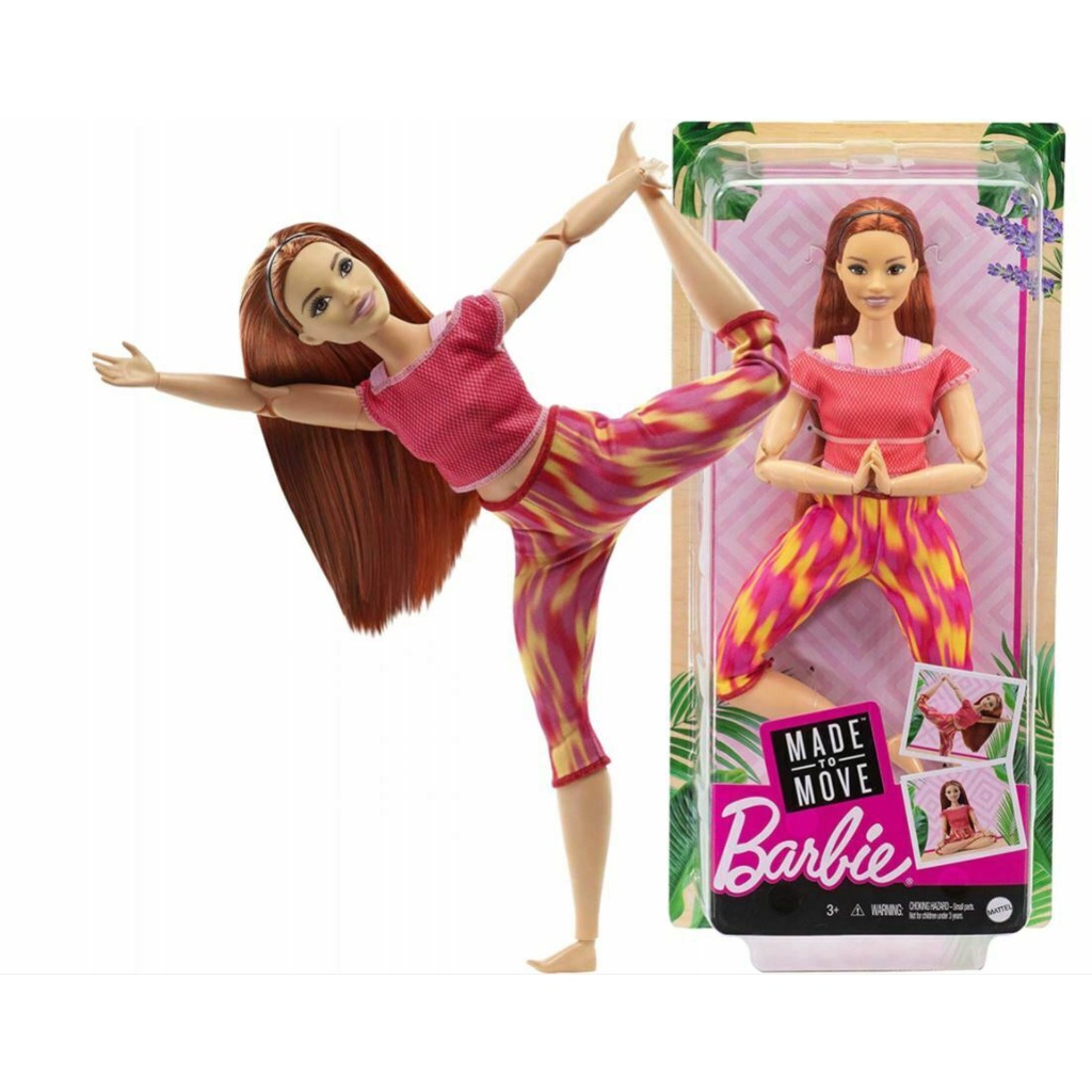 Búp Bê BARBIE Mặc Đồ Tập YOGA Xinh Xắn Cho Bé Gái GXF07