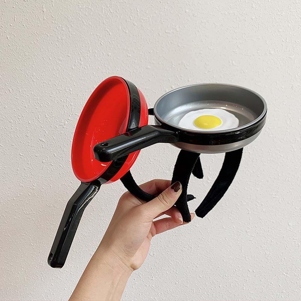 Kẹp Tóc Hình Quả Trứng Chiên Hoạt Hình Sáng Tạo Phong Cách Hàn Quốc