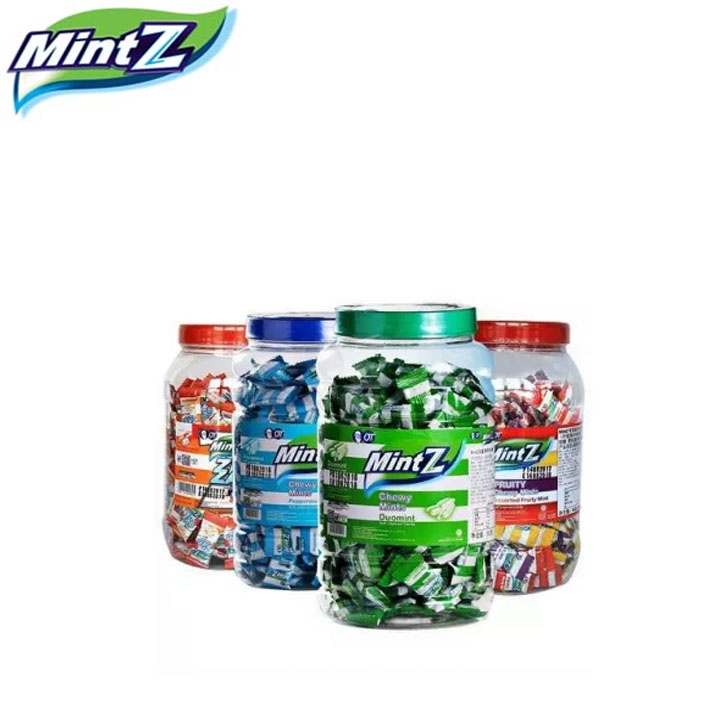 Kẹo Mềm MintZ Duomint , Peppermint - Thương Hiệu OT Hủ 460gr ( 200 viên )