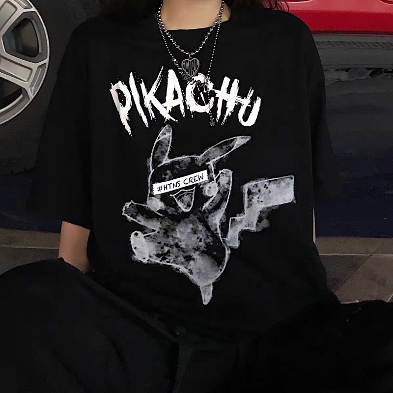 Áo Thun PIKACHU from Rộng Tay lỡ Unisex