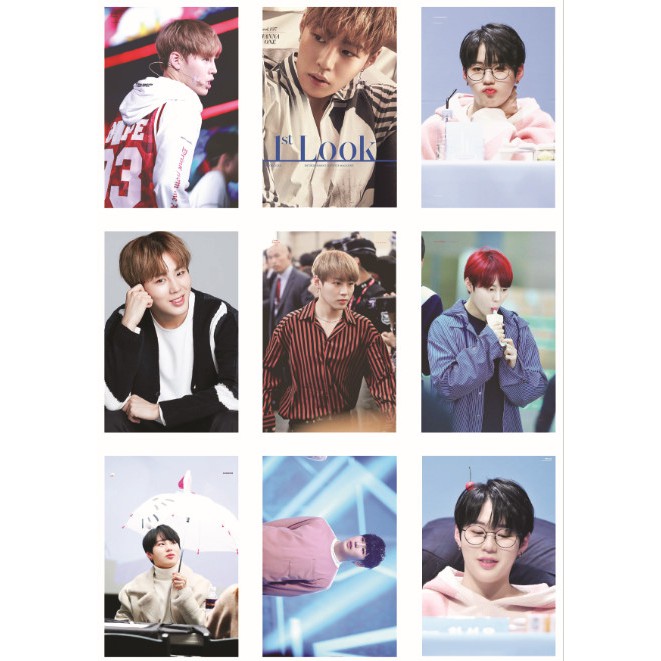 Lomo card 72 ảnh thành viên WANNA ONE - HA SUNGWOON