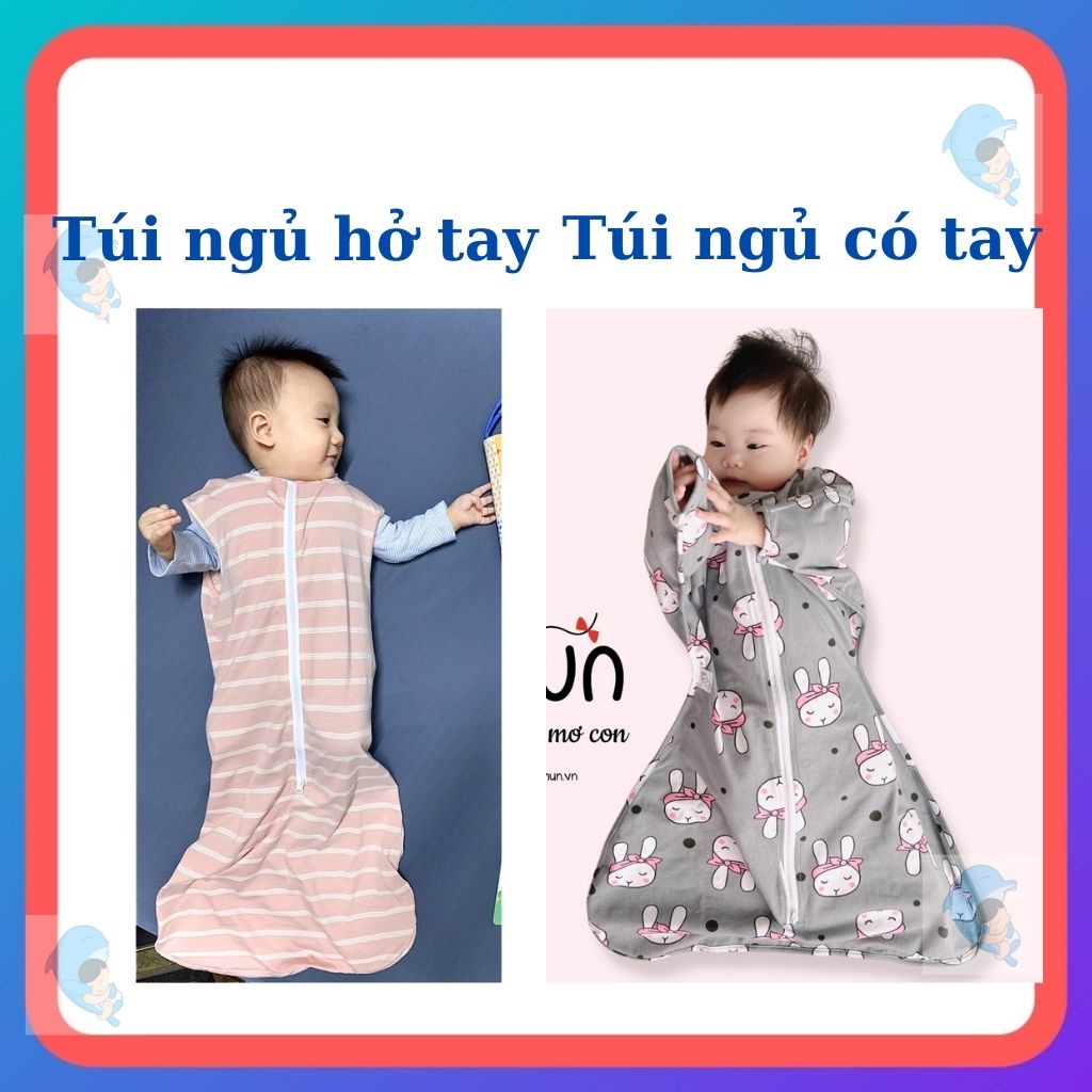 Túi Ngủ Cocoon Chính Hãng Giúp Bé Duy Trì Phản Xạ Tự Ngủ, Ngủ Ngon Và Giữ Ấm Cho Bé Thay Chăn Mền