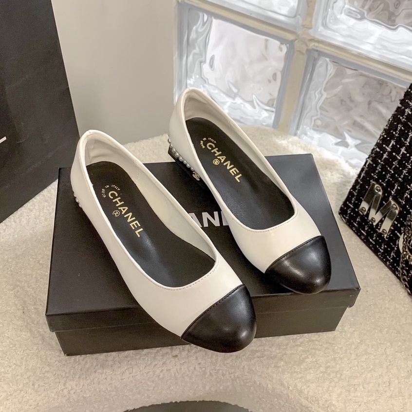 Phụ Nữ Múa Ba Lê Mới Da Cừu &amp; Da Bò Bóng