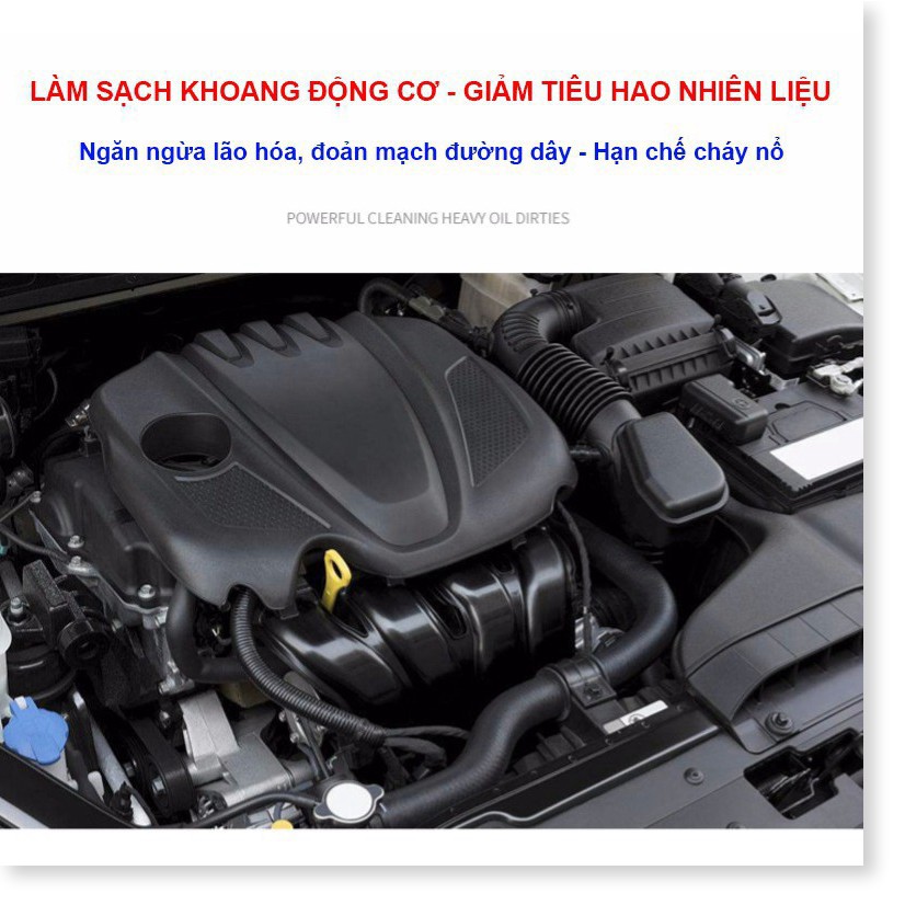 🆕 Bộ vệ sinh khoang máy ô tô ENGINE COMPARTMENT CLEANER 500ML