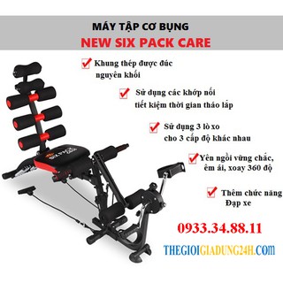 máy tập six packe có đạp chân