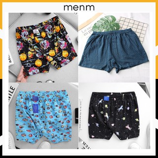 [ COMBO 5] Quần đùi nam thun cotton mặc ngủ thoải mái, chất lượng (BIG SIZE)_menm