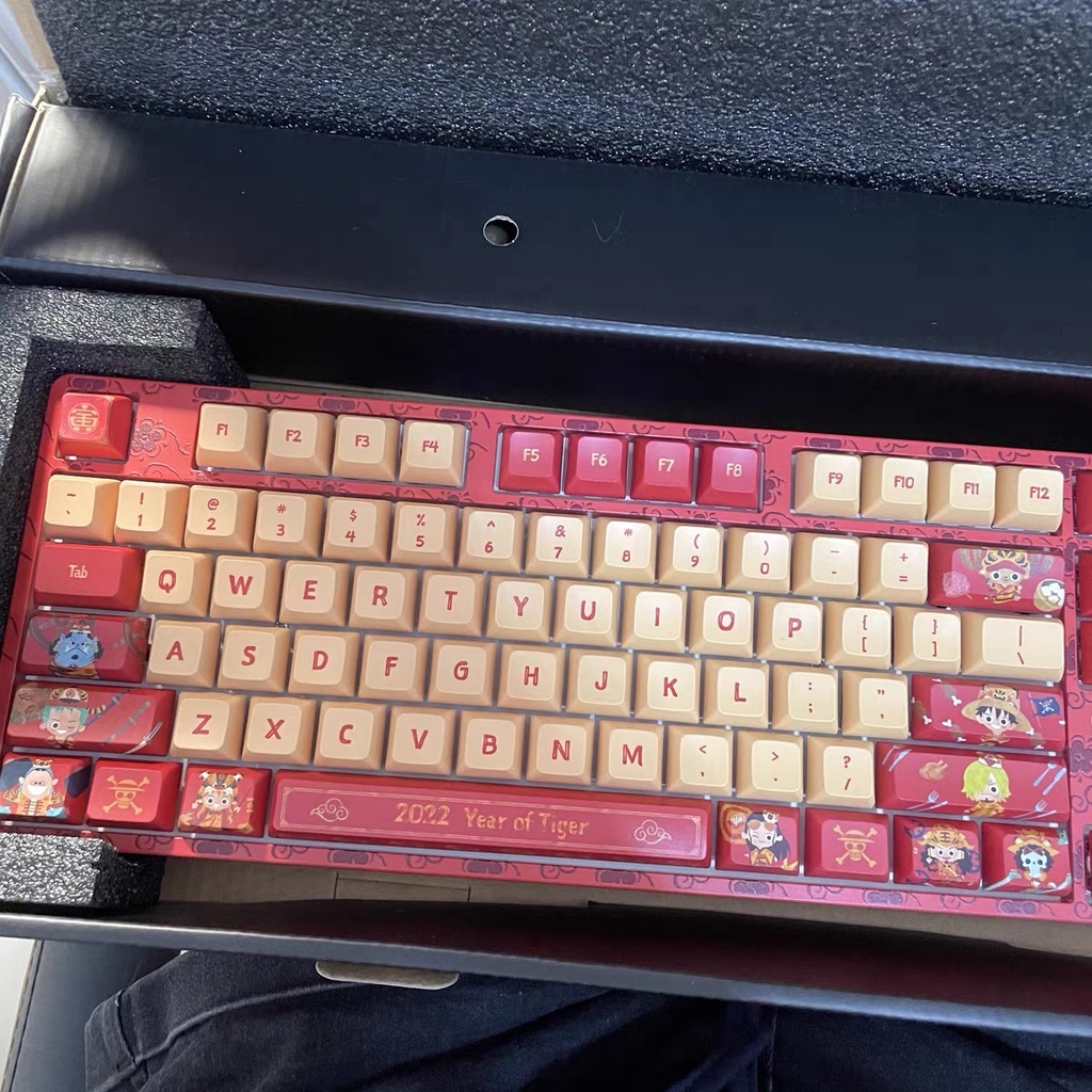 Bàn phím cơ AKKO 5108S - Phiên bản giới hạn Onepiece: LED RGB, hotswap, keycap PBT, switch CS jelly và CS silver