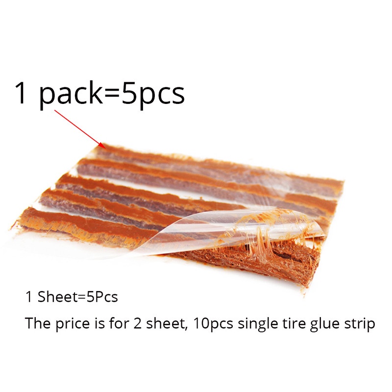 Bộ 20 Miếng Vá Lốp Xe Hơi / Xe Máy / Xe Máy Không Săm Tiện Dụng