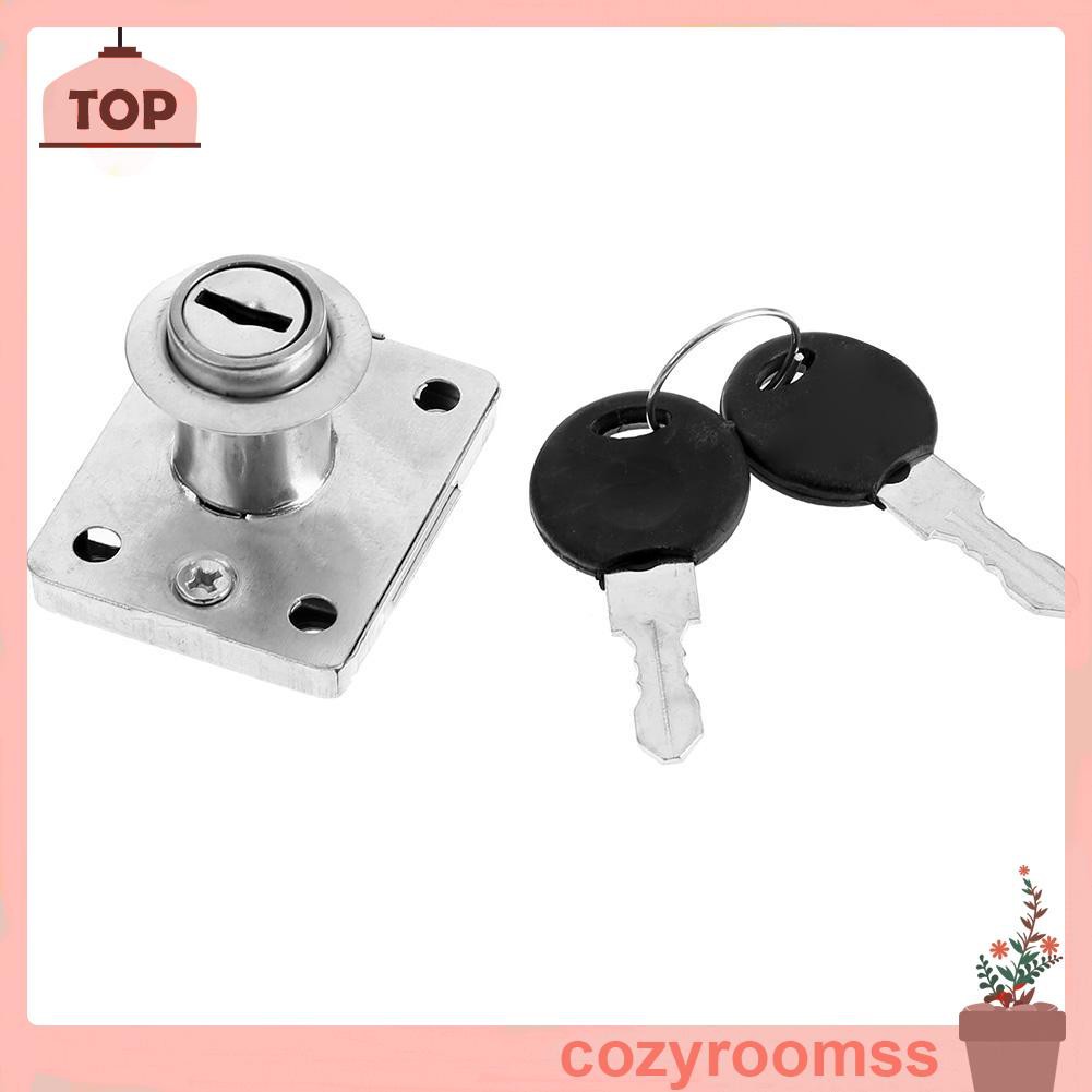 Ổ Khóa Cửa Tủ Kèm 2 Chìa Khóa