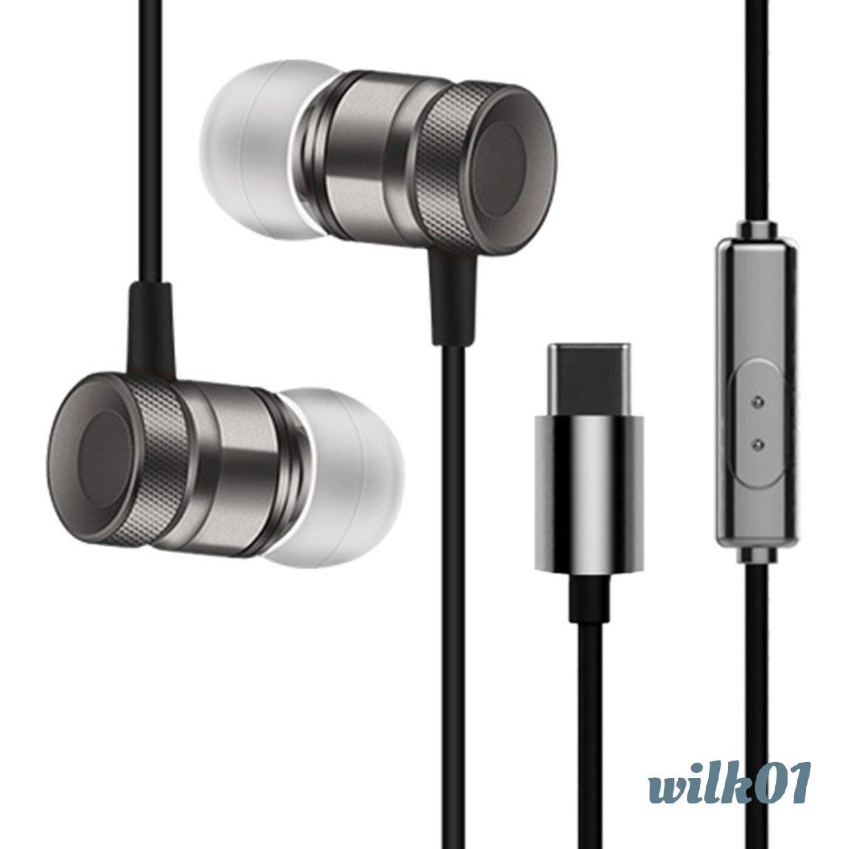 Tai Nghe Nhét Tai Cổng Usb Type-C Bằng Kim Loại Có Mic Cho Letv Wilk01 | BigBuy360 - bigbuy360.vn