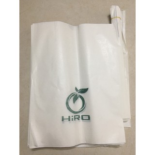 10 túi giấy trắng bọc trái cây kích thước 28x34cm
