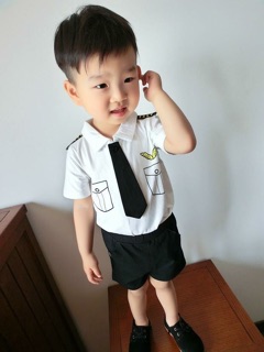 Set phi cơ trưởng cho bé trai