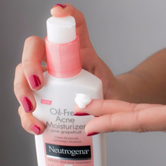 Kem dưỡng Neutrogena Oil-Free Acne Moisturizer Pink Grapefruit - 118ml