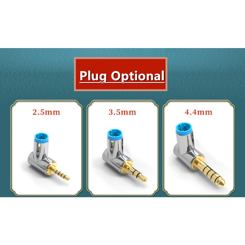 Tai Nghe Thể Thao Âm Thanh HIFI DJ Đầu Cắm 3.5\2.5\4.4mm SENFER DT6 MAX 1BA+1DD