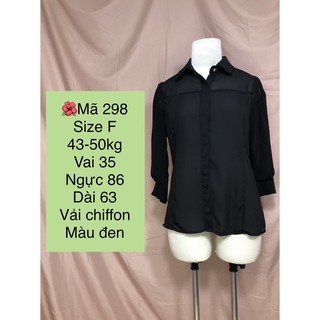 [SMC293302] Sơ mi cổ bèo, cổ sen chất chiffon mã đẹp