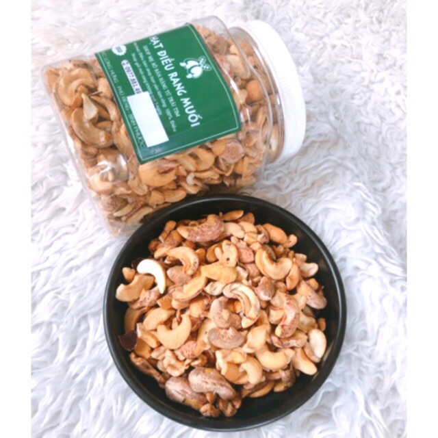 500GR HẠT ĐIỀU RANG MUỐI (LOẠI VỠ) | BigBuy360 - bigbuy360.vn