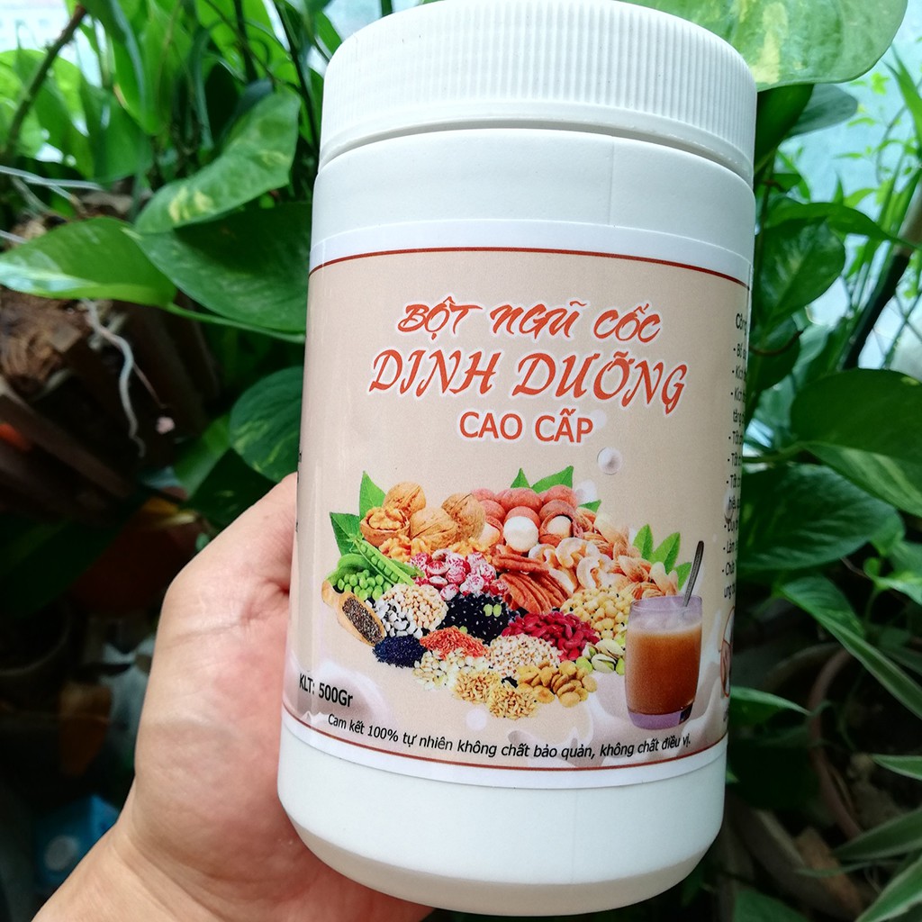 Bột Ngũ Cốc Dinh Dưỡng Cao Cấp [Hộp 500Gr] Nhiều Dưỡng Chất - BBM