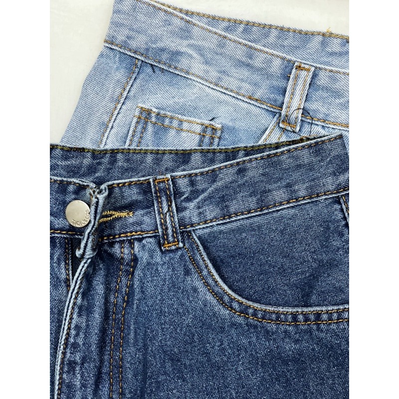 Quần Jeans Nữ Ống Rộng dáng suông lưng cao Hot trend 2021 [ẢNH THẬT] | BigBuy360 - bigbuy360.vn