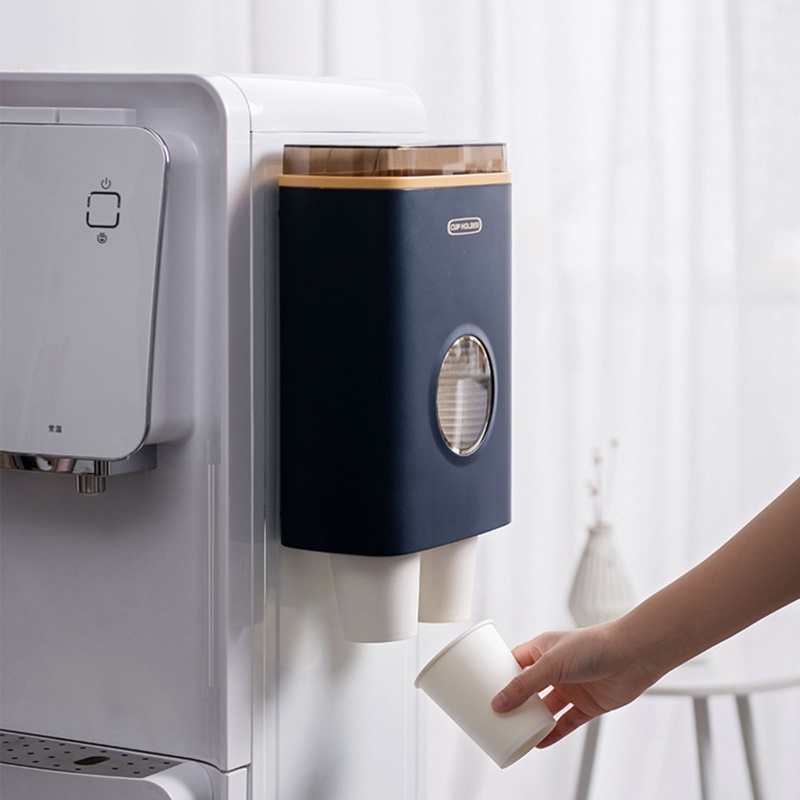 Giá Đỡ Cốc Giấy Dùng 1 Lần Dán Tường Tiện Dụng