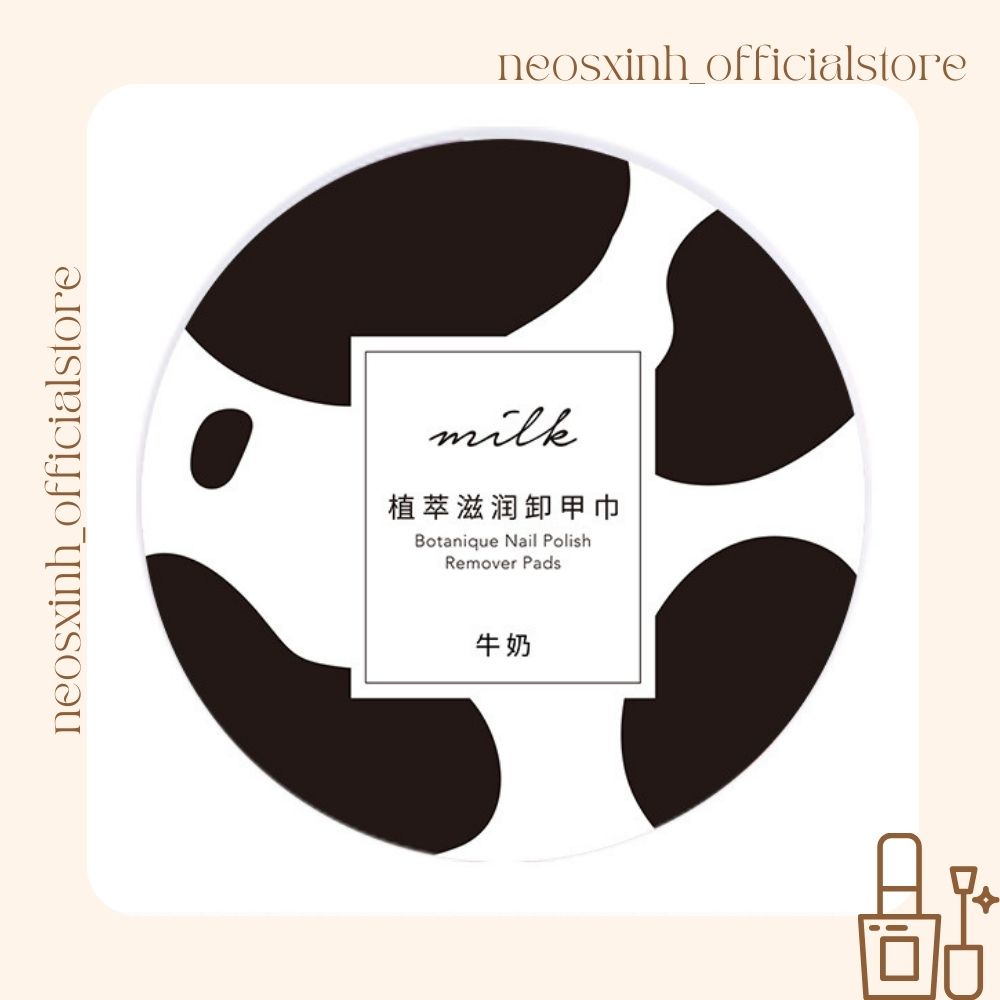 Hộp Bông Tẩy Móng Tay Fairy's Gift 48 Miếng Tiện Lợi - Neosxinh Nails