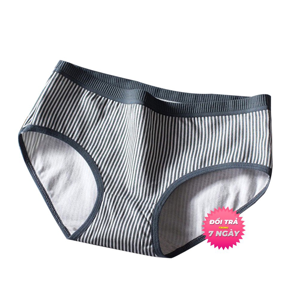 Quần Lót Nữ S3QLNUDKSOC01CBT VNXK Quần Lót Chất Cotton Kiểu Dáng Dệt Kim Sọc Siêu Mịn (HÌNH CHỤP THẬT) 01 Cái | BigBuy360 - bigbuy360.vn