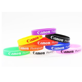 Vòng cao su bảo vệ ống kính chống co chữ Canon - Màu ngẫu nhiên