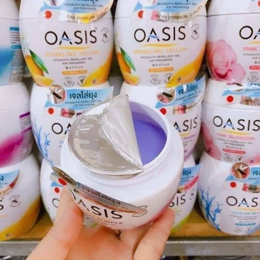 Sáp thơm phòng chống đuỗi muỗi oasis thái lan 180g - ảnh sản phẩm 3