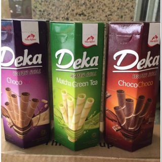 Bánh Quế Deka ( choco, choco đậu phộng, trà xanh )