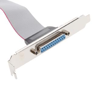[rememberme]Motherboard DB25 1 Port Serial Parallel PCI Slot Header Cable Braet E0Xc