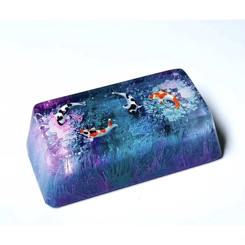 Keycap cá koi nút bàn phím
