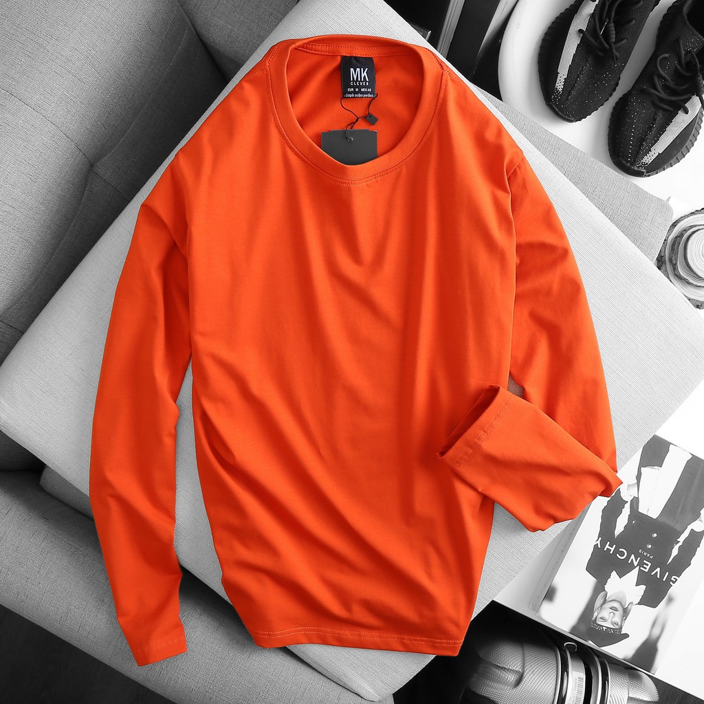 ÁO THUN TRƠN DÀI TAY ATDT113 | BigBuy360 - bigbuy360.vn