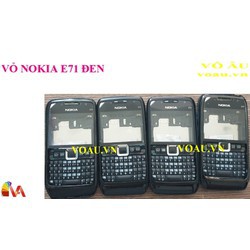 VỎ PHÍM NOKIA E71 MÀU ĐEN