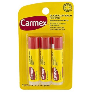 Set son dưỡng Carmex 3c cấp ẩm, mềm mịn môi