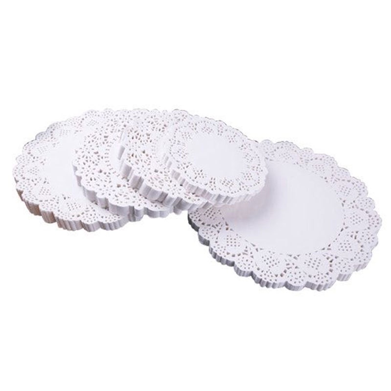 PVN39983 Set 140 tờ giấy lót bánh thấm dầu cao cấp,giấy ren lót bánh bao bánh nướng hút dầu mạnh .