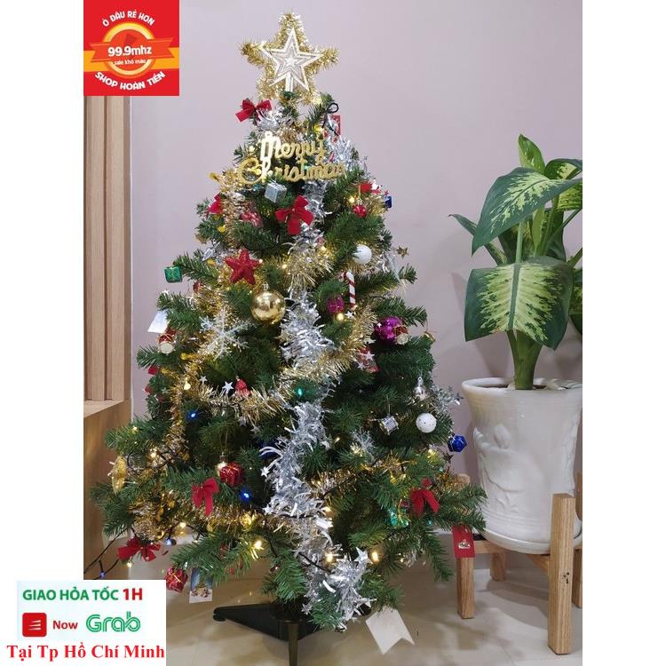 Cây Thông Noel 1m8 1m2 Trang Trí Giáng Sinh Cao Cấp Cây Thông Việt Nam Cao Cấp Phụ Kiện Nhiều Như Hình