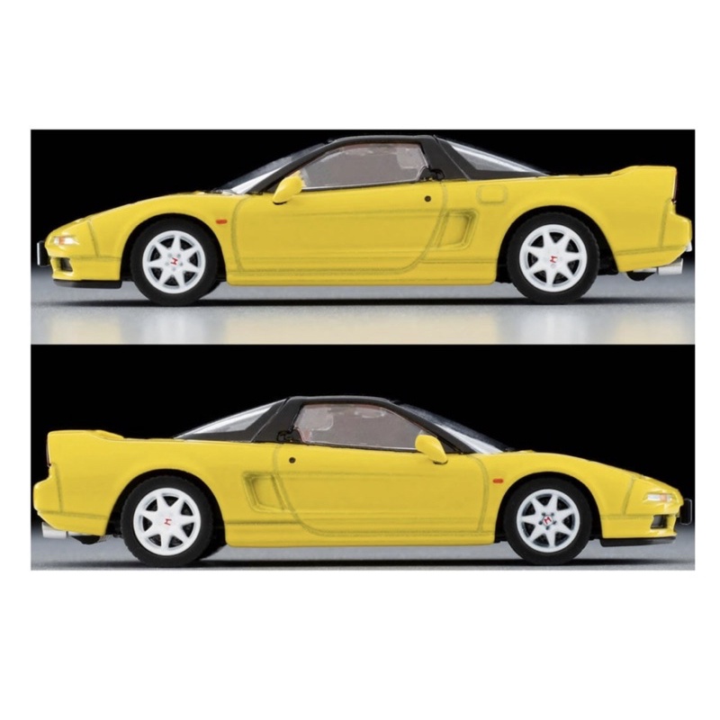 Xe mô hình Tomytec lv n247a honda nsx màu vàng nội thất đỏ